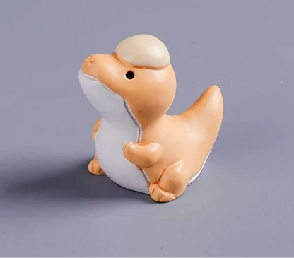 Mini Dinosaur Figurine Set – 10pcs Cute Cartoon Dino Desk Decor & Mini Landscape Toys