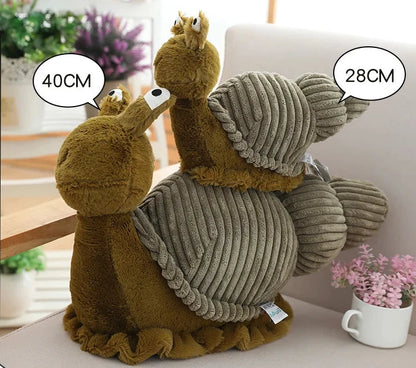 Cute Large Snail Plush Soft Toy – 28cm or 40cm Cartoon Insect Stuffed Toy