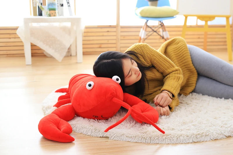 30cm-80cm Giant Large Red Lobster Plush Soft Toy
