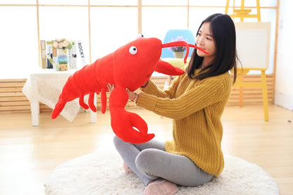 30cm-80cm Giant Large Red Lobster Plush Soft Toy
