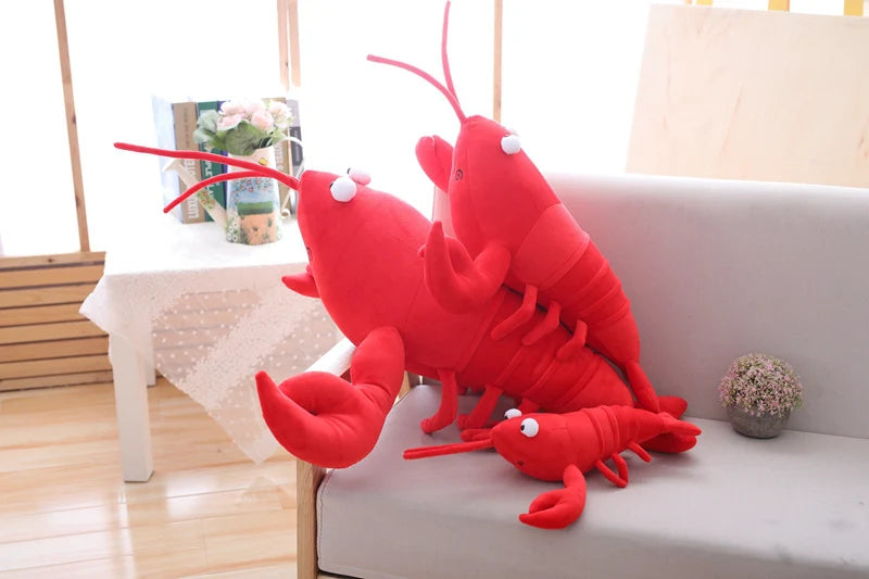 30cm-80cm Giant Large Red Lobster Plush Soft Toy