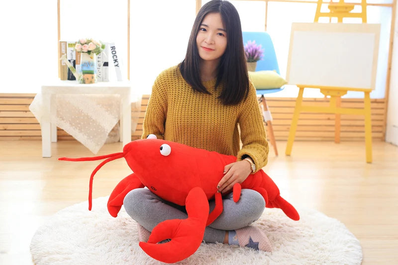 30cm-80cm Giant Large Red Lobster Plush Soft Toy