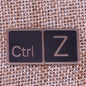 Ctrl Z Enamel Pin Badge Keyboard Keys Excel Undo Tech Nerd Geek Brooch Gift
