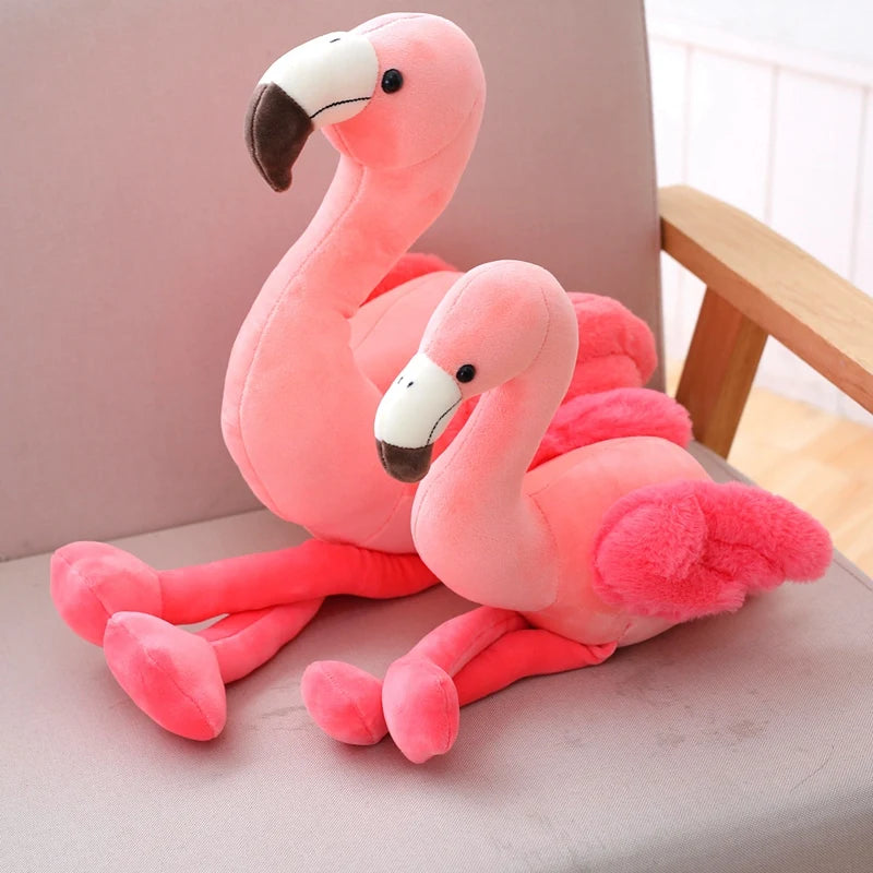 25-50cm Large Flamingo Plush Soft Toy – Cute Pink Bird Stuffed Animal
