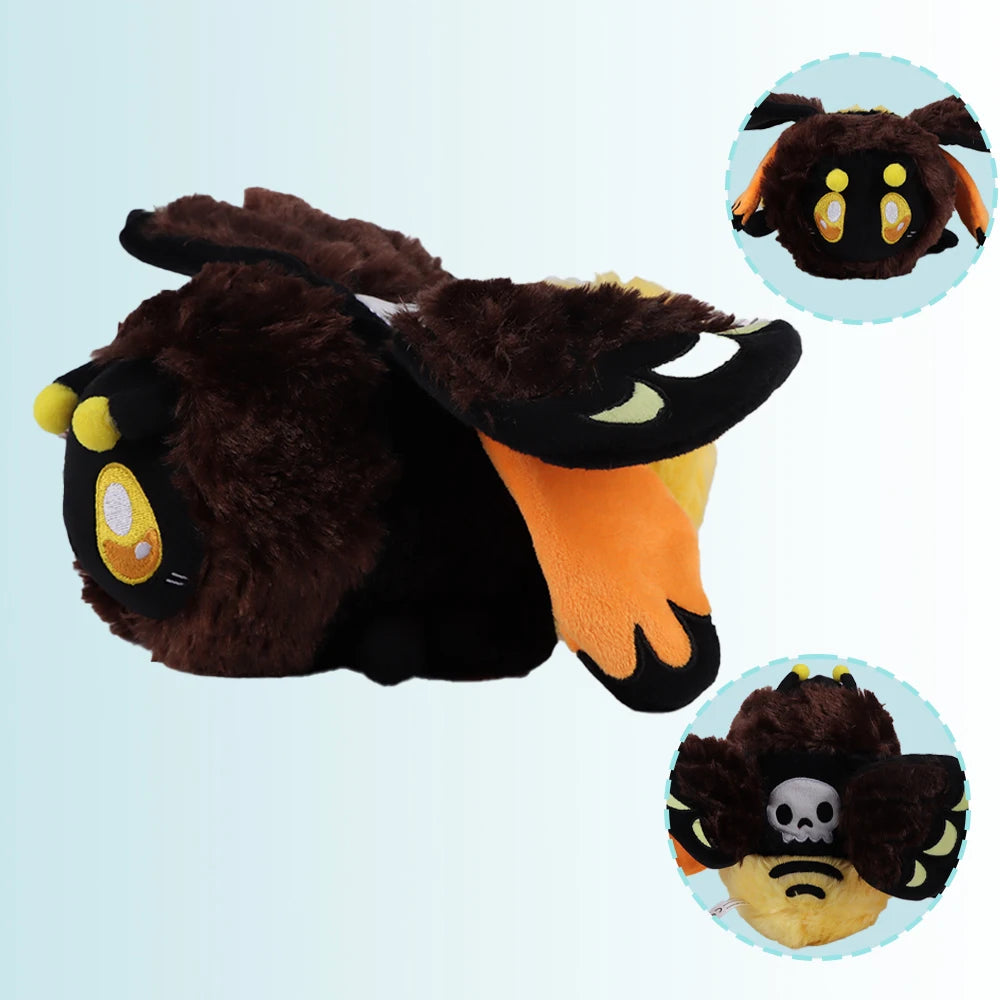 20cm Cartoon Death's-Head Hawkmoth Moth Plush Soft Toy