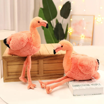 40cm Flamingo or 30cm Pelican Plush Toy – Soft Bird Stuffed Toys