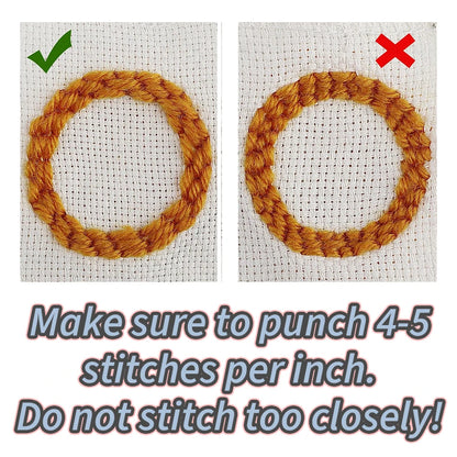 DIY Beginner Punch Needle Coaster Kit – Make 6 Animal Dog Frog Butterfly Paw Design Coasters - Multiple Design Choice Craft Embroidery