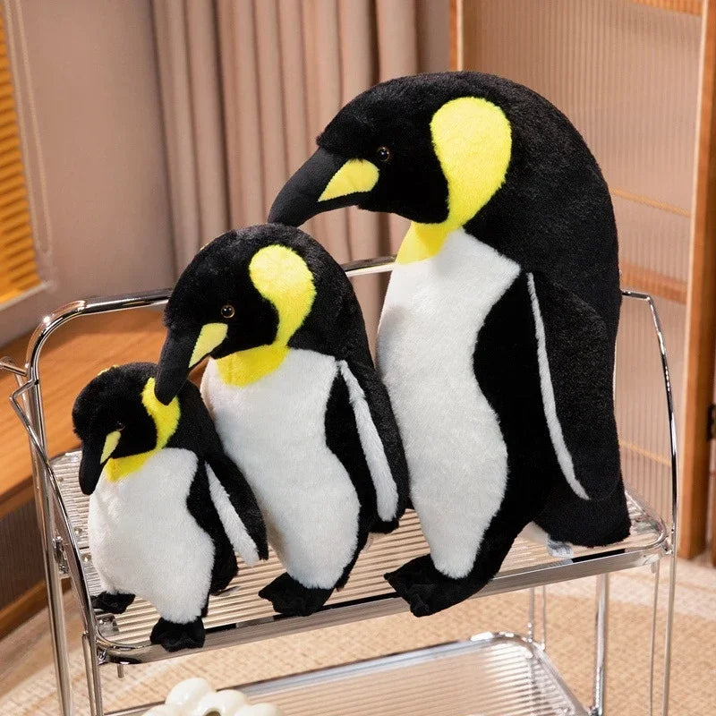 25-50cm Large Realistic Penguin Bird Plush Soft Toy