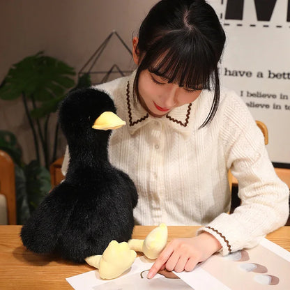34/45cm Large Cute Duck Plush Toy in Yellow, Pink, White or Black - Stuffed Animal Soft Toy Gift