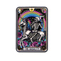 The Audacity Tarot Card Funny Skeleton Unicorn Enamel Brooch Lapel Pin Badge