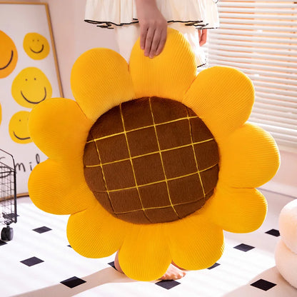 35-70cm Large Sunflower Plush Cushion / Pillow – Flower Pillow Soft Toy