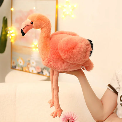 40cm Flamingo or 30cm Pelican Plush Toy – Soft Bird Stuffed Toys