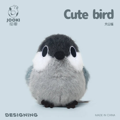 11cm Lifelike Mini Bird Plush Soft Toy – Kingfisher, Sparrow, Sunbird, Myna & More