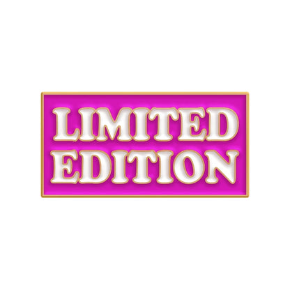 Funny Sarcastic Quotes Text Enamel Pin Badges Limited Edition Don’t Quit Dramatic Send Noods