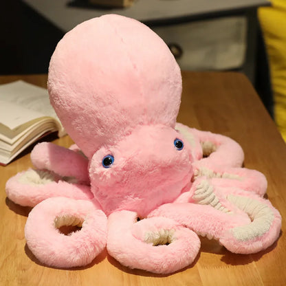 30-90cm Giant Large Octopus Plush Soft Toy – Blue, Pink, Black, Green - Sea-life Plush