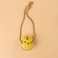 Cute Crochet Knitted Animal Swing Hanging Decoration for Car Home Bag Charm Gift