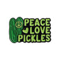 Pickles Lover Enamel Pin Badge Funny Cartoon Pickle Jar Brooches Lapel Bag Badge