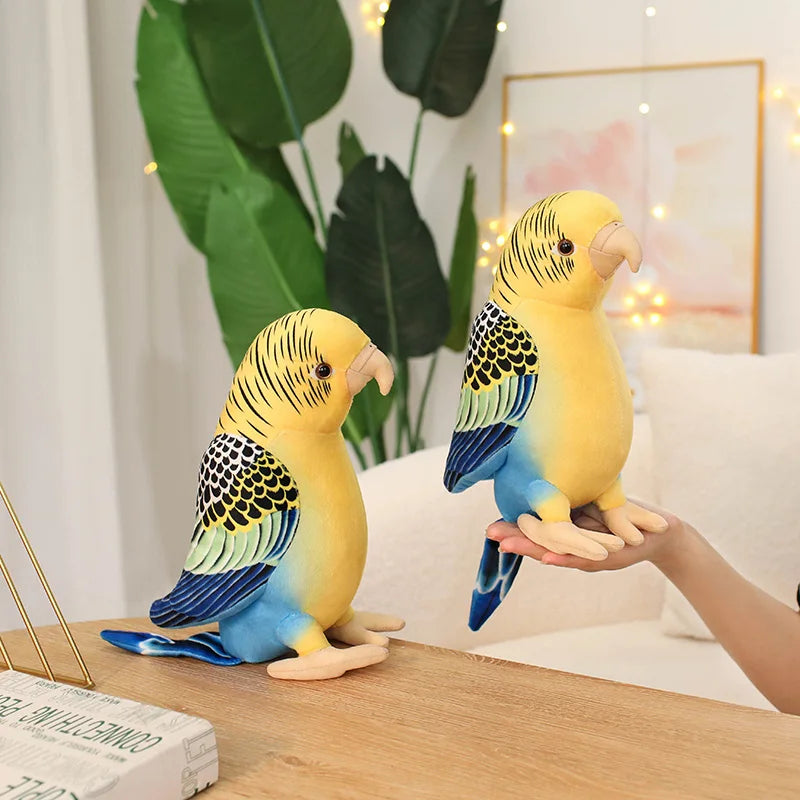Lifelike Bird Plush 20-30cm–Parrot, Peacock, Pelican, Eagle, Cockatoo, Vulture & More Soft Toys