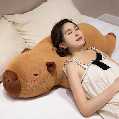 Giant Large Capybara Plush 60-100cm – Cute Capybara Soft Toy Pillow