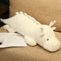 70-140cm Giant Dragon Plush Soft Toy – White or Green Fantasy Dinosaur