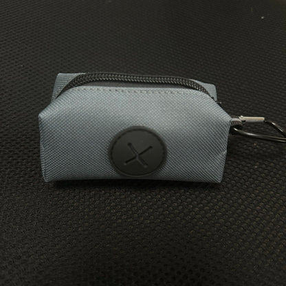 Canvas Dog Poop Bag Holder – Clip-On Pet Waste Bag Dispenser with Carabiner