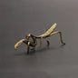 Vintage Copper Mantis Miniature – Decorative Tea Pet & Plant Pot Ornament