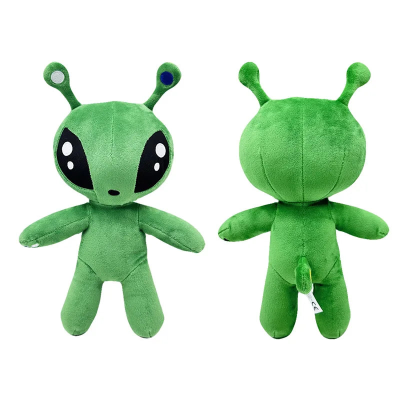 30cm Green Alien Plush – Classic UFO-Style Alien Soft Toy Gift