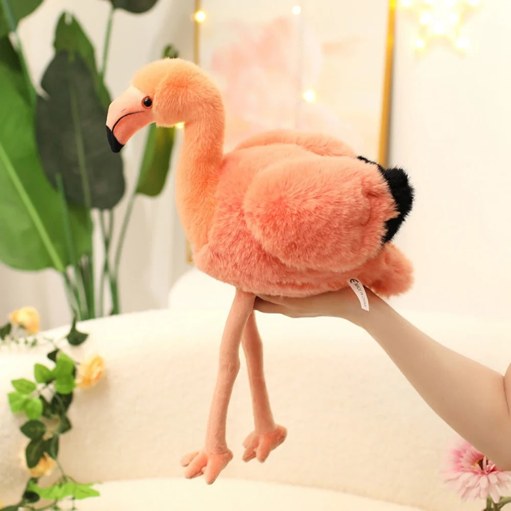 40cm Flamingo or 30cm Pelican Plush Toy – Soft Bird Stuffed Toys