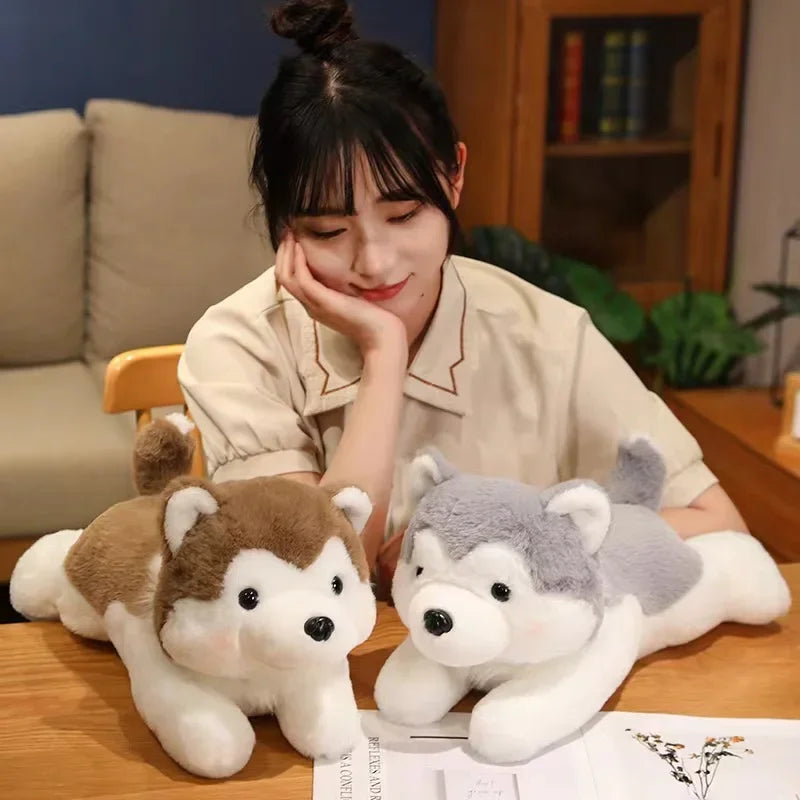 30/40/50cm Cute Dog Puppy Husky Wolf Plush Soft Toy