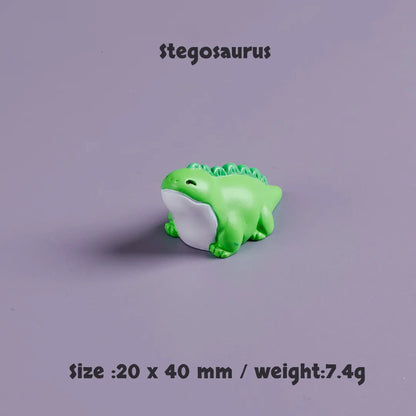 Mini Dinosaur Figurine Set – 10pcs Cute Cartoon Dino Desk Decor & Mini Landscape Toys
