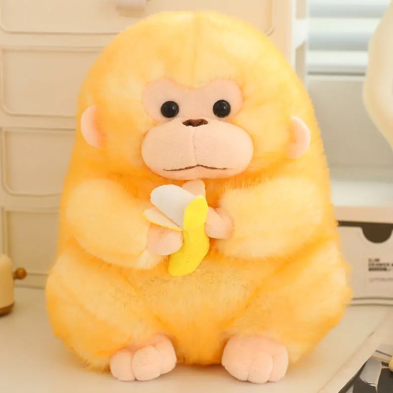 23/30/40cm Large Cute Chubby Monkey Plush Soft Toy