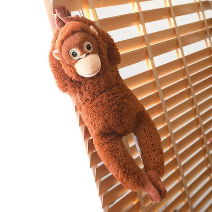66cm Orangutan Plush Soft Toy – Large Monkey Cuddly Plush Gift