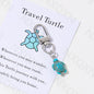 Cute Travel Turtle Enamel Keychain Keyring Thoughtful Gift