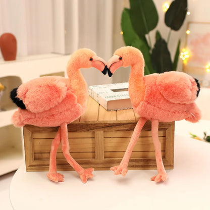 40cm Flamingo or 30cm Pelican Plush Toy – Soft Bird Stuffed Toys