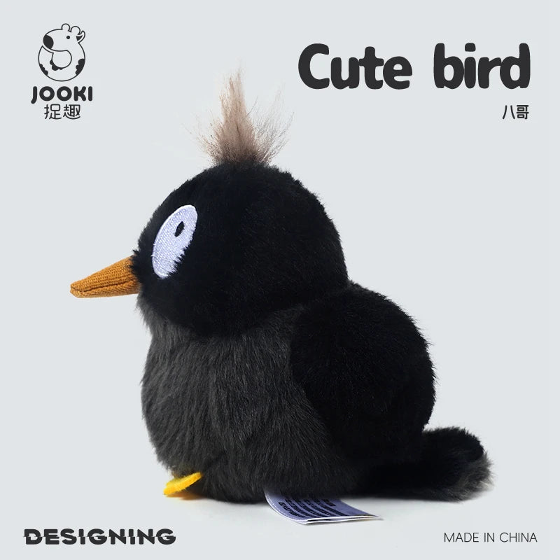 11cm Lifelike Mini Bird Plush Soft Toy – Kingfisher, Sparrow, Sunbird, Myna & More