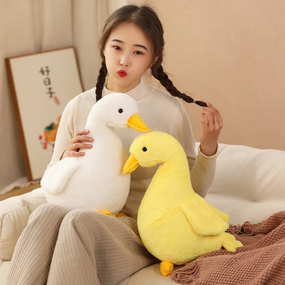 30/40cm Large Cute Duck Plush Toy in Yellow, White, Grey or Black - Stuffed Animal Soft Toy Gift