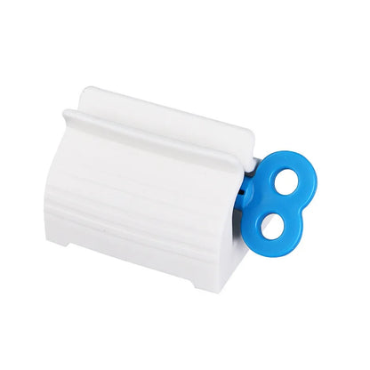 Toothpaste Tube Squeezer Gadget – Blue Red Green Roll-Up Tube Helper