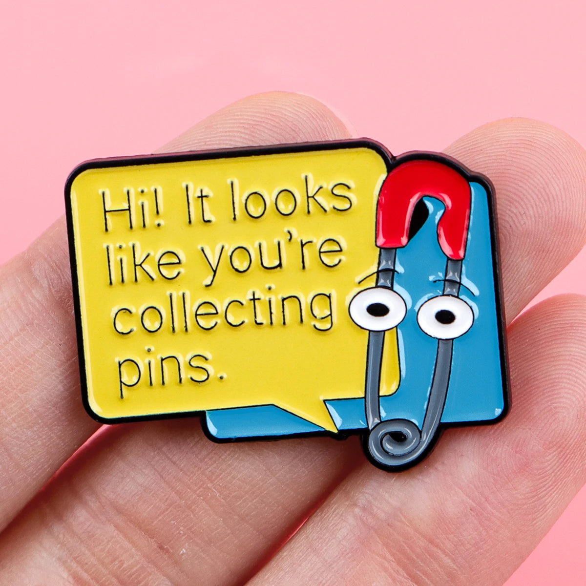 Pin Collector Funny Sarcastic Enamel Brooch Lapel Pin Badge Novelty Gift