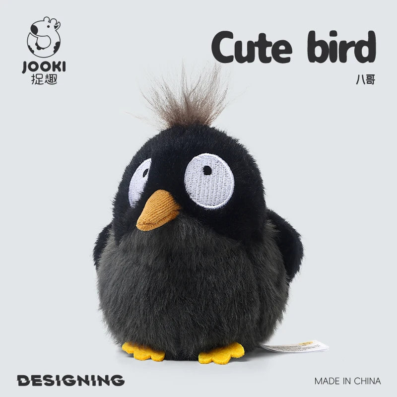 11cm Lifelike Mini Bird Plush Soft Toy – Kingfisher, Sparrow, Sunbird, Myna & More