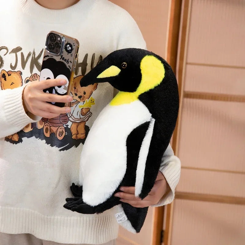 25-50cm Large Realistic Penguin Bird Plush Soft Toy