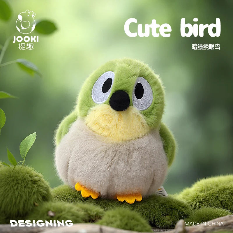 11cm Lifelike Mini Bird Plush Soft Toy – Kingfisher, Sparrow, Sunbird, Myna & More