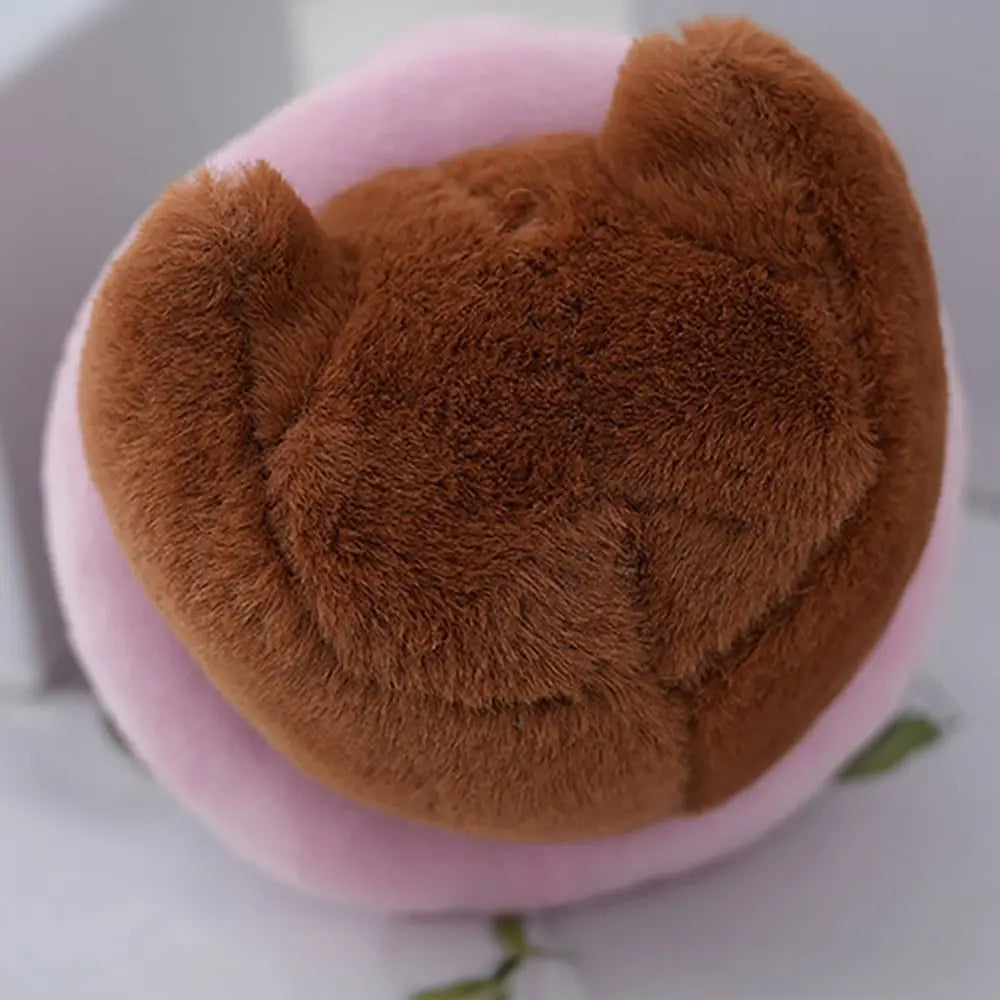 Capybara Plush Keychain with Swimming Swim Ring Float or Hoodie – Cute Mini Stuffed Animal Bag Charm