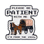 I’m From The 1900s Quote Funny Horse Carriage Enamel Brooch Lapel Pin Badge Novelty Gift Millennial Gen X Boomer