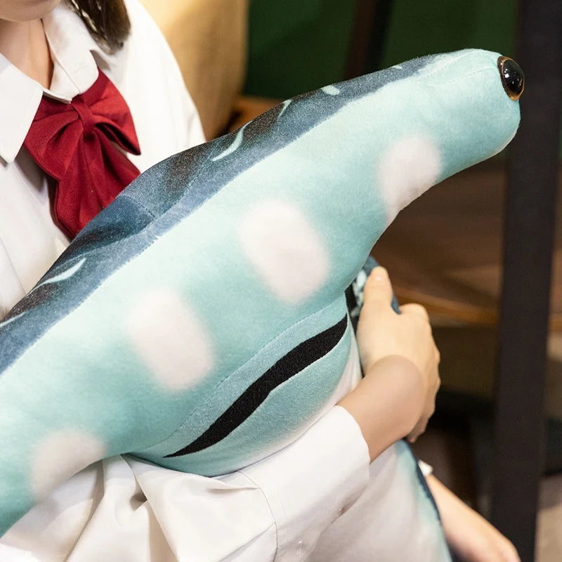 55/90cm Large Giant Hammerhead Shark Plush Soft Toy Marine Sea Life Creature