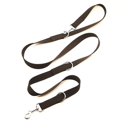 Adjustable Dog Training Lead – Heavy-Duty Police-Style Leash for Walking & Control