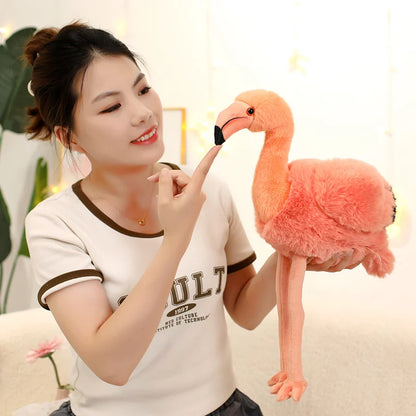 40cm Flamingo or 30cm Pelican Plush Toy – Soft Bird Stuffed Toys