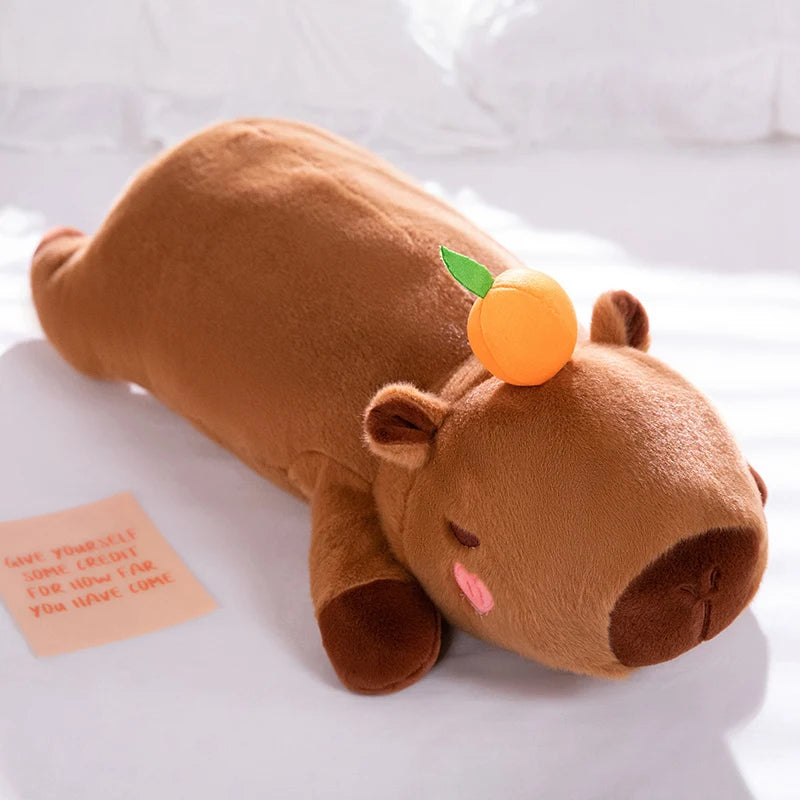 Giant Large Capybara Plush 60-100cm – Cute Capybara Soft Toy Pillow