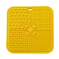 20cm Dog Lick Mat Large Square Dog Cat Pet Slow Feeder Feeding Lick Licking Mat Silicone Suction Cup