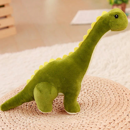 50cm or 80cm Long-Neck Dinosaur Plush Soft Toy – Pink, Green, Blue Brachiosaurus