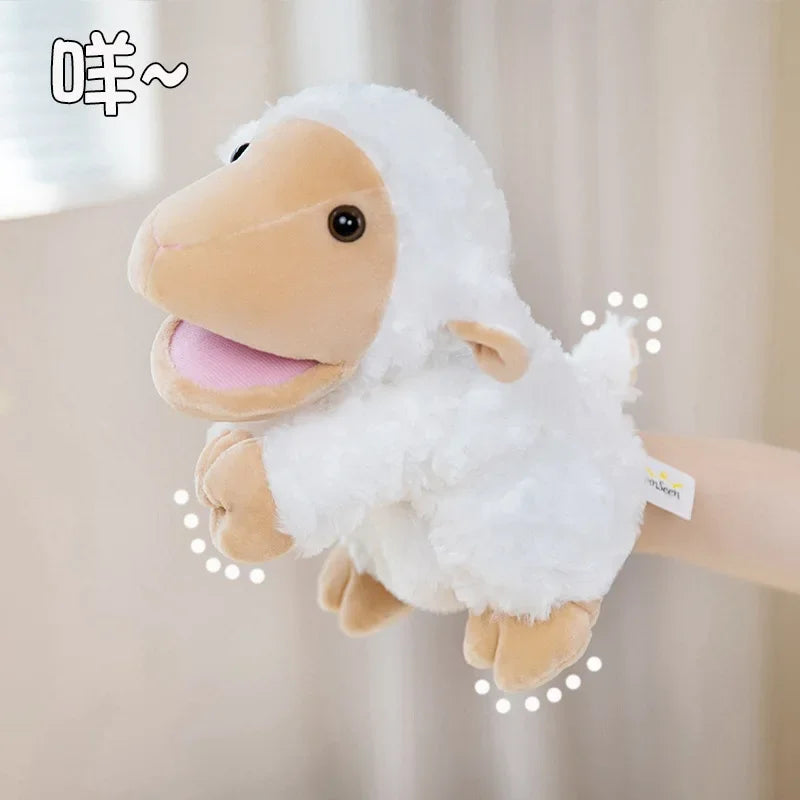 25cm Animal Hand Puppet – Horse, Pig, Lion, Monkey, Fox & More Soft Puppets